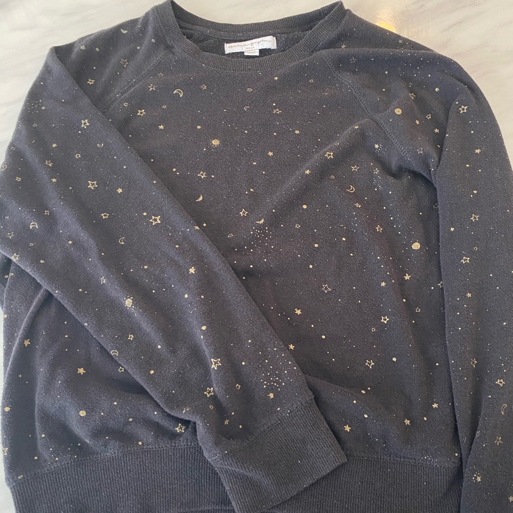 Spiritual gangster star and moon hoodie